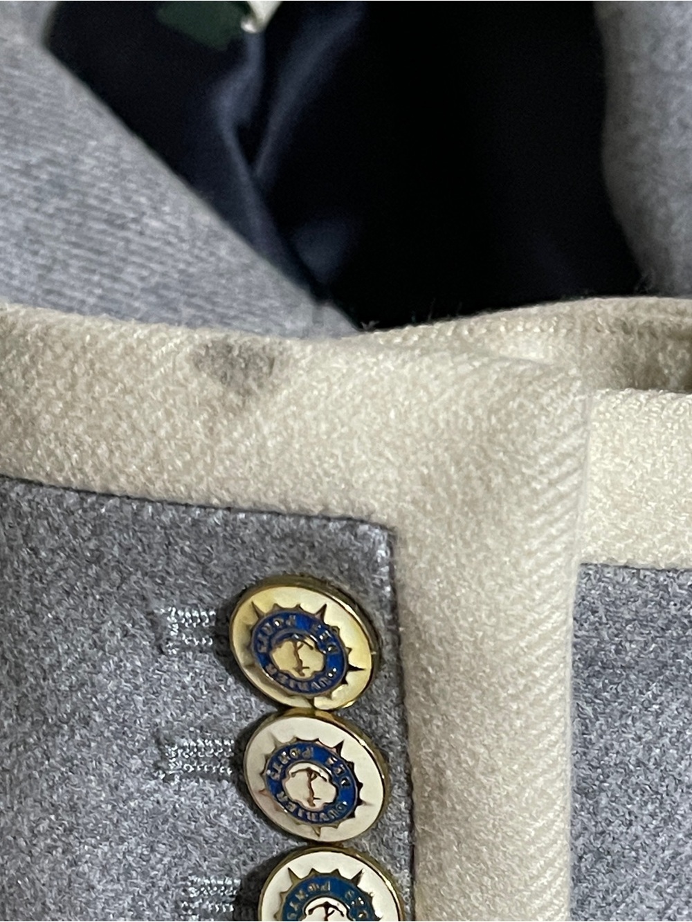 J Crew Wool Lexington Gray Blazer Preppy Old Money Equestrian Jacket Size 4 - Picture 2 of 10